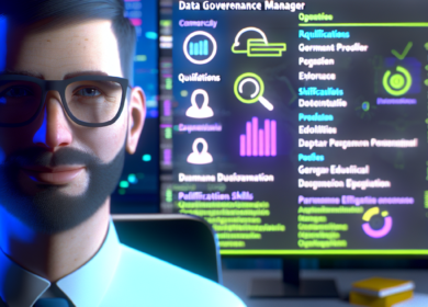 Was muss ein Data Governance Manager können? Bei welchen Unternehmen kann er eingestellt werden? Welche Ausbildung gibt es in Deutschland ? Welche Qualifikationen muss ein Data-Governance Manager mitbringen ?